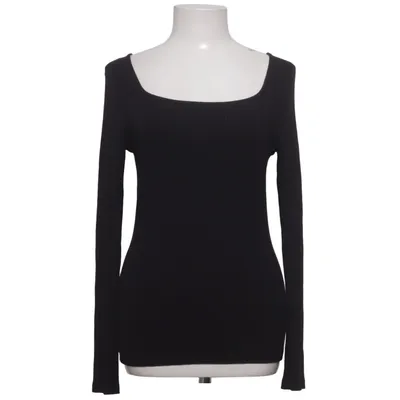 T-shirt à manches longues (Noir) de Me&i Élasthane, Viscose