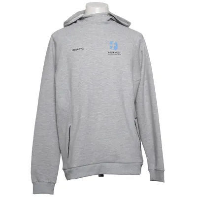 Hættetrøje (Grå) fra Craft Bomuld, Elastan, Polyester