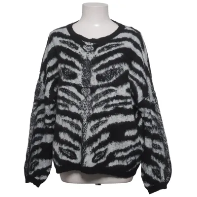Pull-over (Noir, Blanc) de Luzabelle Acrylique, Coton, Polyamide, Laine