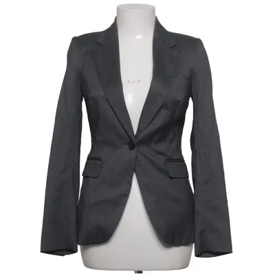 Blazer (Gray) from Zara Basic Polyester