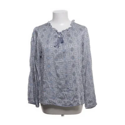 Bluse (Hvid, Blå) fra MOLIIN Viscose