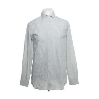Shirt (Turquoise, Wit) van Selected Homme