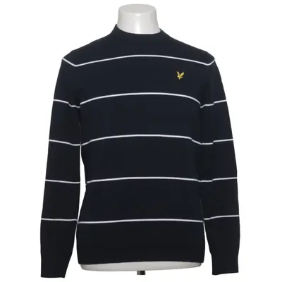 Sweater (Black, White) from Lyle & Scott Cotton