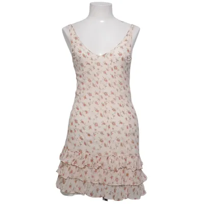 Jurk (Beige) van Abercrombie & Fitch Katoen, Zijde