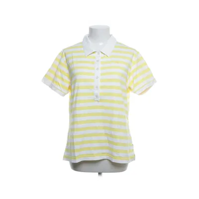Poloshirt (Geel, Wit) van Casall Polyamide, Elastaan