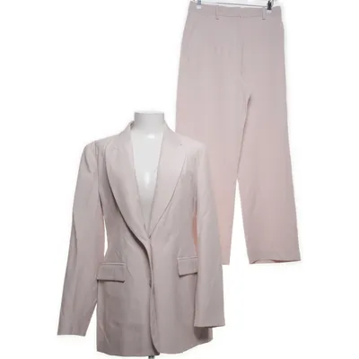 Jakkesæt (Beige) fra Zara Polyester, Viscose