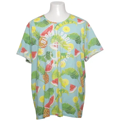 T-shirt (Blå, Grön, Gul) från Blount & Pool Bomull, Polyester