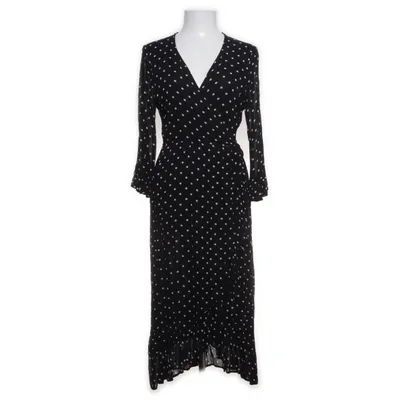 Wikkeljurk (Zwart, Wit) van Ganni Viscose