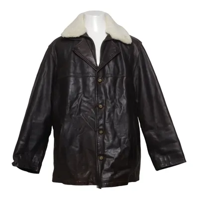 Veste en peau de mouton retournée (Marron) de Redskins Cuir