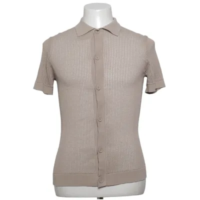 Short sleeve shirt (Beige) from John Henric Lyocell, Silk
