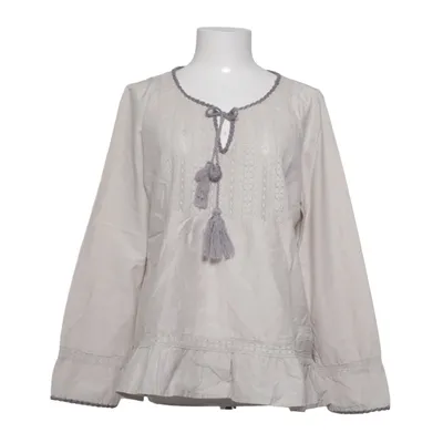 Blouse (Beige, Gray) from Odd Molly Cotton, Silk