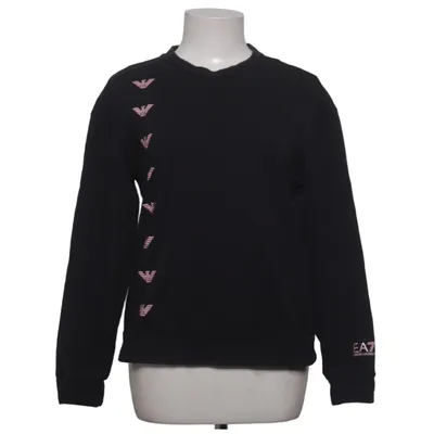 Sweatshirt (Black) from Emporio Armani Cotton, Elastane