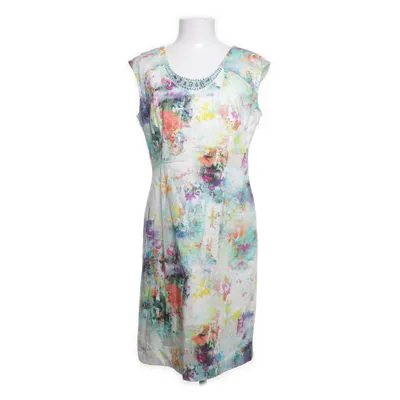 Dress (White, Multicolored) from Pause Café Cotton, Elastane, Polyester