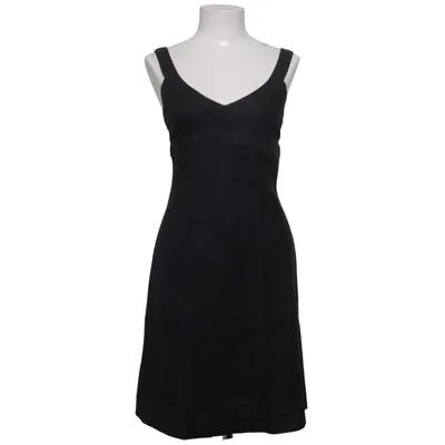 Robe (Noir) de Camaïeu Coton, Lin