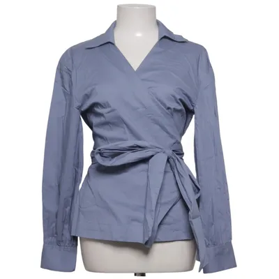 Blouse portefeuille (Bleu) de Dea Kudibal Coton, Élasthane, Polyamide
