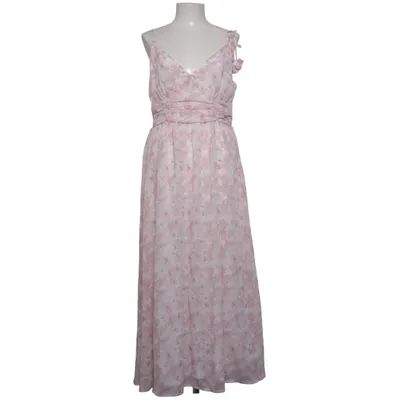Maxikleid (Pink, Weiß) von Sinsay Polyester