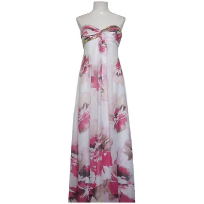 Långklänning (Vit, Rosa, Lila) från Cachè Polyester