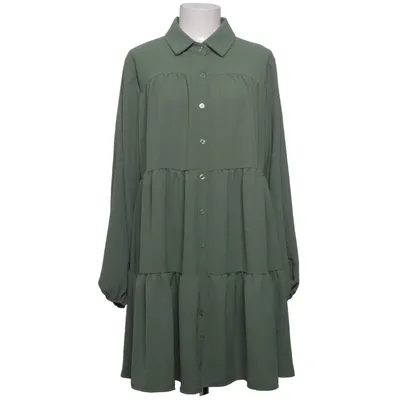 Skjortklänning (Grön) från Boohoo Polyester