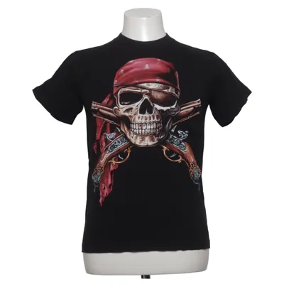 T-shirt (Noir, Multicolore) de The Roxx Coton