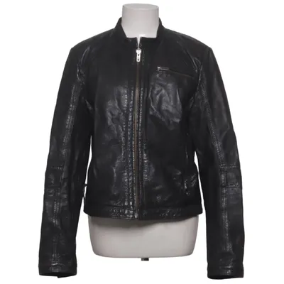 Läderjacka (Svart) från Flash Outerwear Skinn