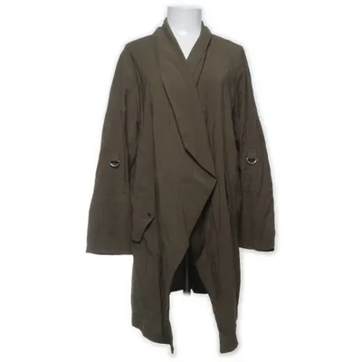 Frakke (Grøn) fra Yessica Polyester, Viscose