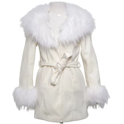 Manteau (Blanc) de Garoff Acrylique