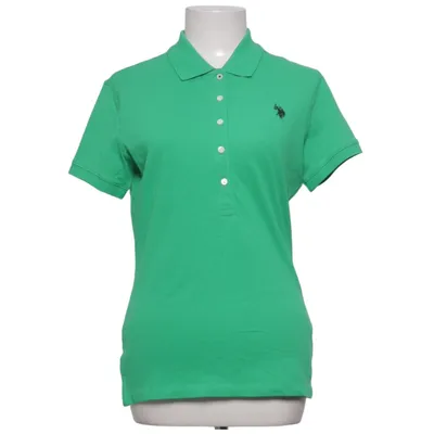 Polo shirt (Green) from U.S. Polo Assn. Cotton, Elastane