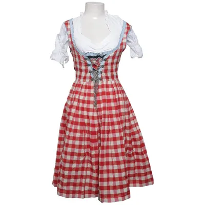 Dirndl (Rød, Hvid) fra Dirndl.Com