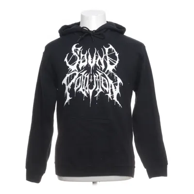 Huvtröja (Svart) från Gildan Bomull, Polyester