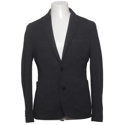 Blazer (Gray) from Acne Acrylic, Cotton, Polyamide, Viscose, Wool