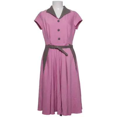 Dress (Pink, Brown) from Daisy Dapper Elastane, Polyester, Viscose