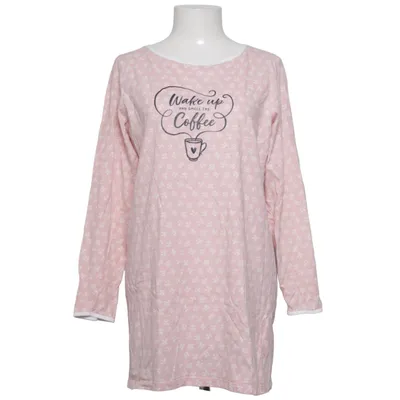 Nightgown (Pink, White) from Queentex Organic cotton