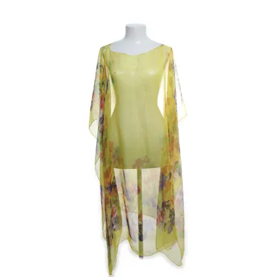 Strandjurk (Geel, Meerkleurig) Zijde, Viscose