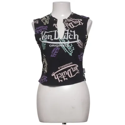 Tank Top (Black, Multicolored) from Von Dutch Organic cotton