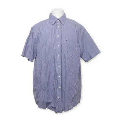 Kortärmad skjorta (Blå, Vit) från Fynch-Hatton Bomull