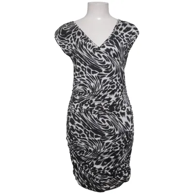 Klänning (Svart, Vit) från Delicate Elastan, Polyester