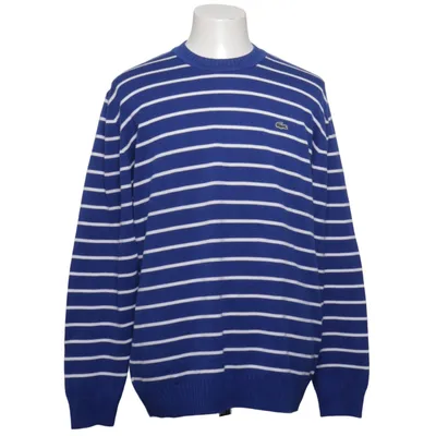 Sweater (Blå, Hvid) fra Lacoste Akryl, Bomuld