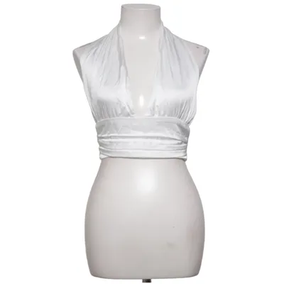 Haltertop (Wit) van Signature8 Polyester, Viscose