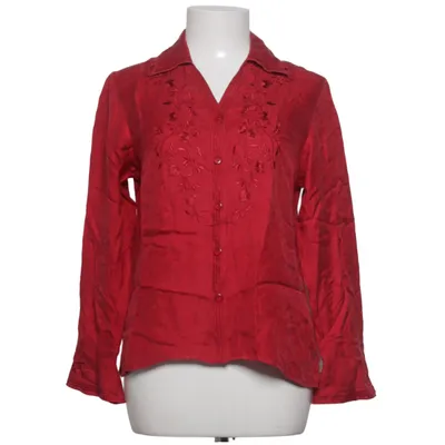 Blouse (Red) from Dressbarn Silk