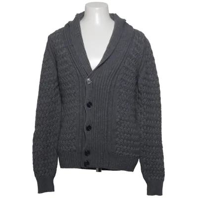Cardigan (Gray) from Daniele Alessandrini Acrylic, Wool