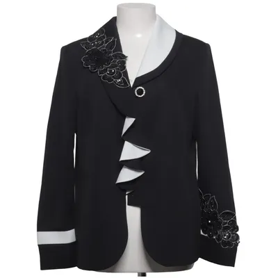 Blazer (Noir, Blanc) de Imagini Polyester