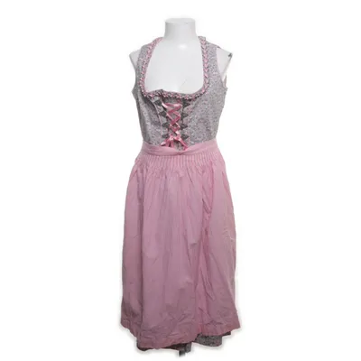 Dirndl (Gray, Pink, Multicolored) from Alpin Cotton