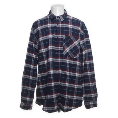 Flanellskjorta (Blå, Flerfärgad) från Mountain Trekking Bomull, Elastan