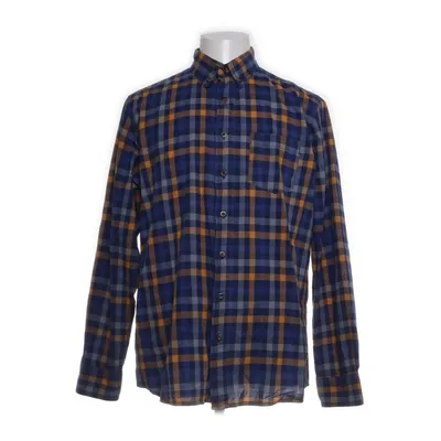 Overhemd (Blauw, Meerkleurig) van Dressmann Katoen