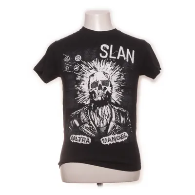 T-shirt (Svart, Vit) från Gildan Bomull