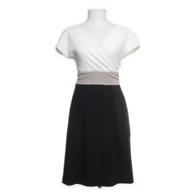 Dress (Black, White) from Sandro Ferrone Elastane, Polyester