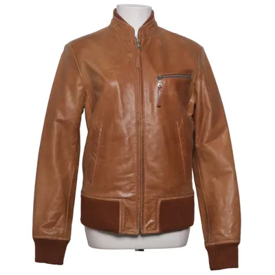 Veste en cuir (Marron) de Rock'n Blue Cuir, Polyester
