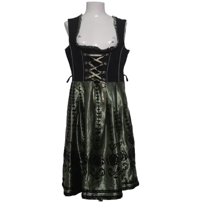 Dirndl (Grön, Svart) från Lifos Bomull, Polyester