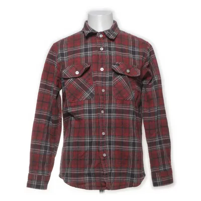 Flanellskjorta (Röd, Svart, Vit) från Brixton Akryl, Bomull, Polyester