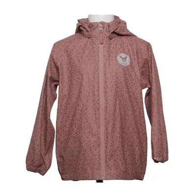 Regenjack (Roze) van Wheat Polyurethaan, Gerecycled polyester